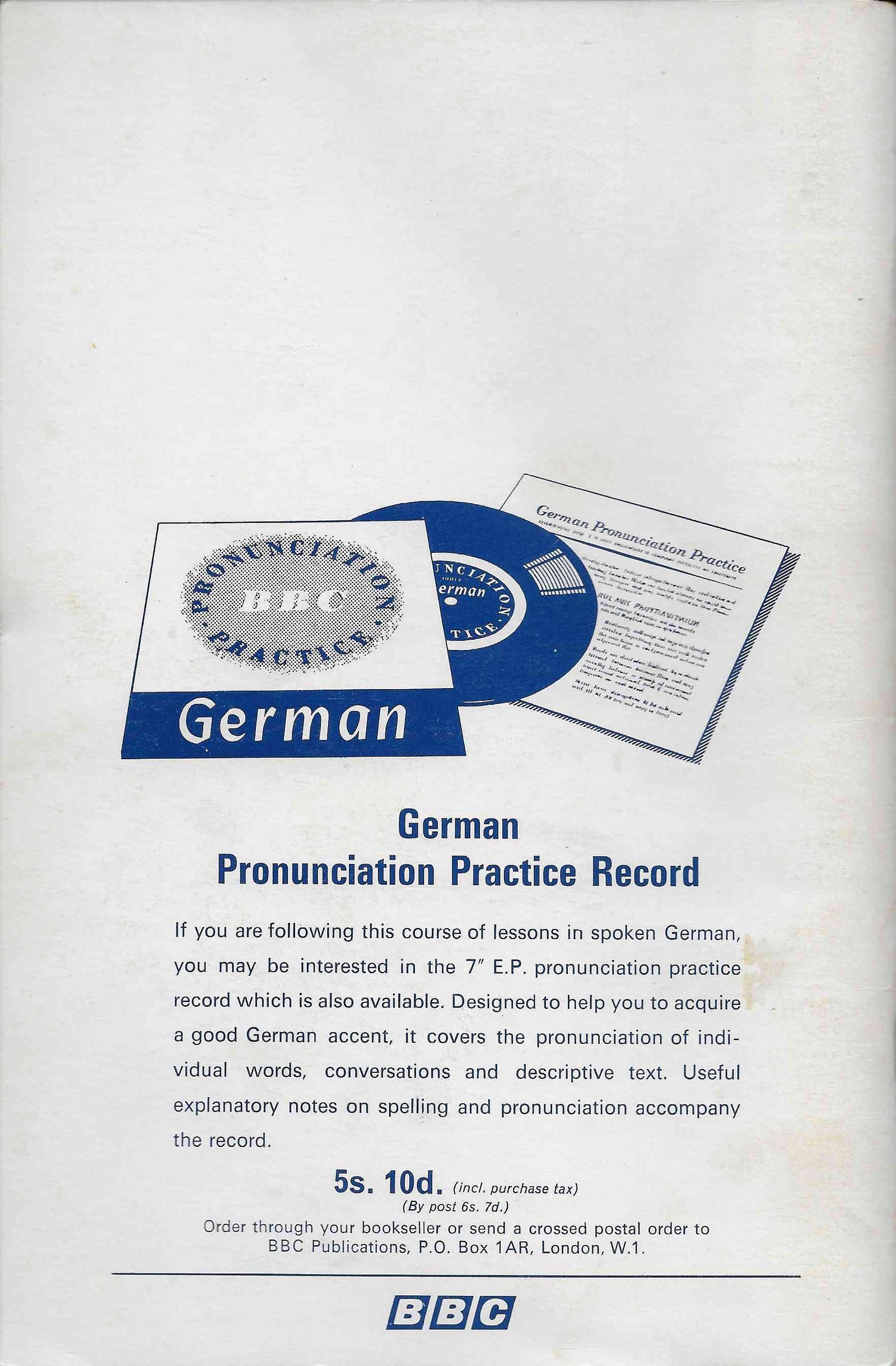 Picture of SBN 563 08409 X Starting German - Book 2 by artist R. M. Oldnall / Edith R. Baer from the BBC records and Tapes library